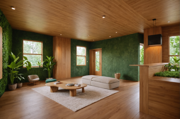 New Biophilic Living Room