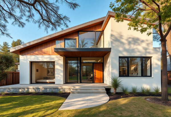 Mid-Century Modern House Exterior