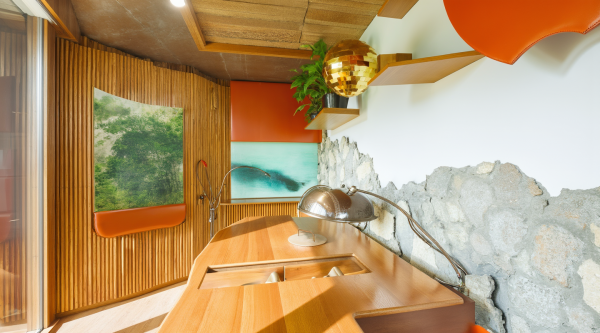New Mid-Century Modern Home Office