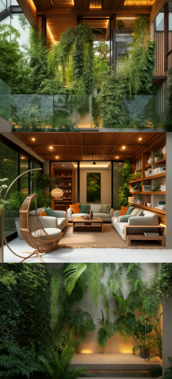 New Biophilic Living Room