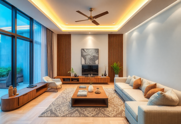 Custom Style Living Room