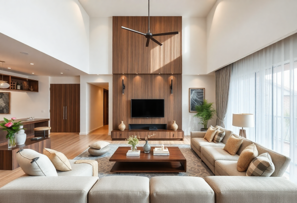 Custom Style Living Room