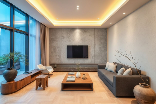 New Custom Style Living Room