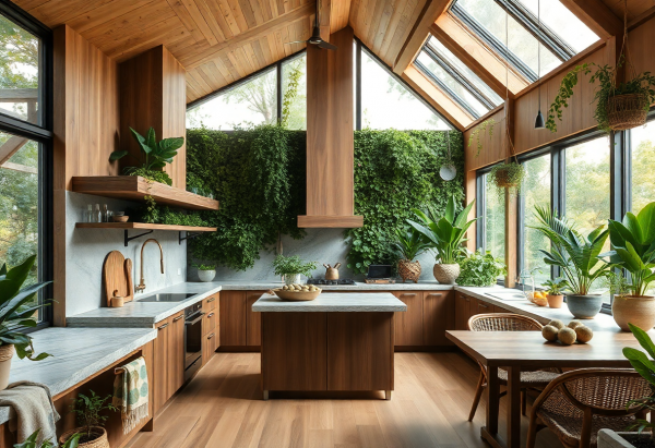Biophilic Kitchen