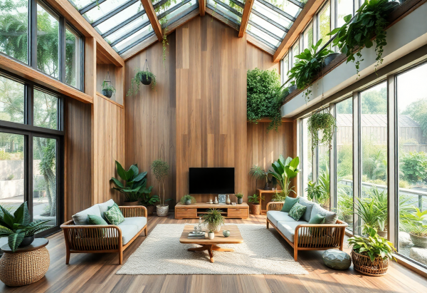 Biophilic Living Room