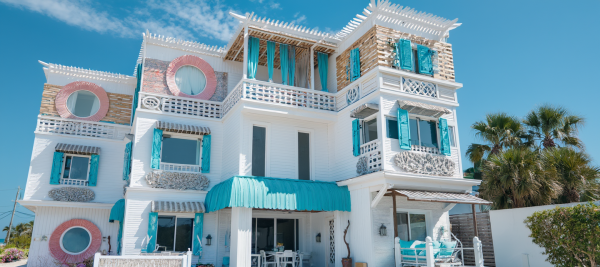 New Coastal House Exterior