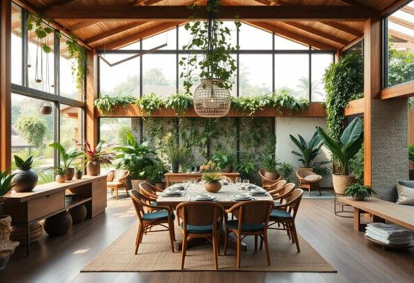 Biophilic Dining Room
