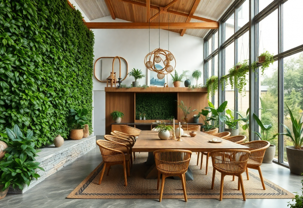 Biophilic Dining Room