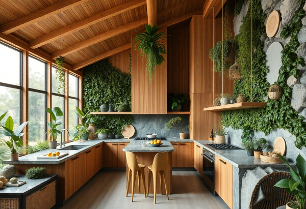 Biophilic Kitchen