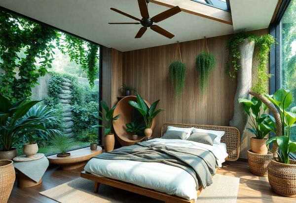 Biophilic Bedroom
