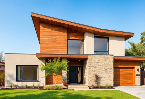 Mid-Century Modern House Exterior