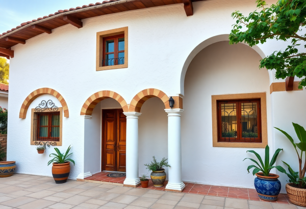 Mediterranean House Exterior