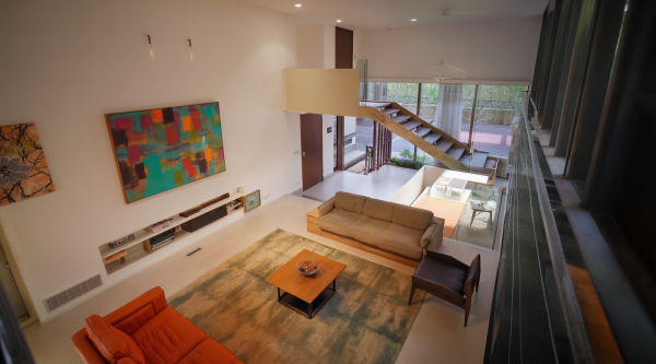 New Mid-Century Modern Living Room