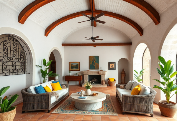 Mediterranean Living Room