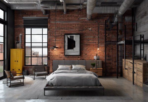 Industrial Bedroom