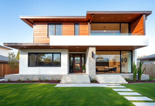 Mid-Century Modern House Exterior