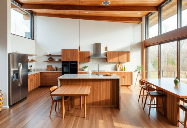 Mid-Century Modern Kitchen
