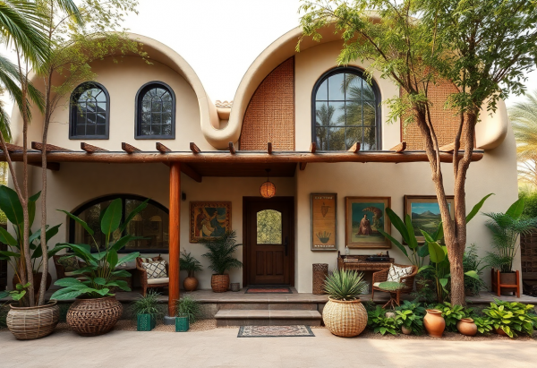 Bohemian House Exterior