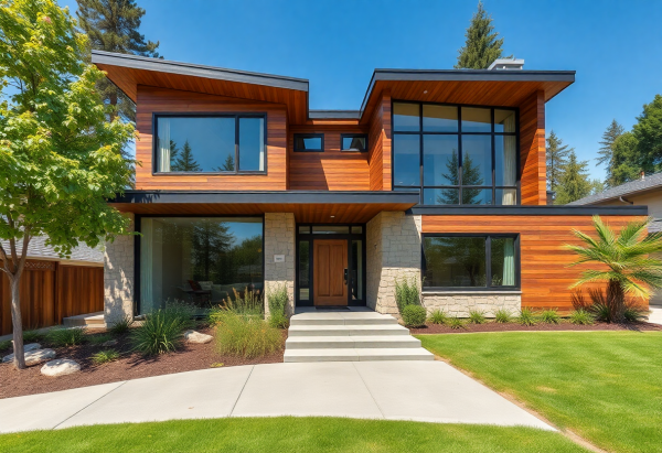 Mid-Century Modern House Exterior