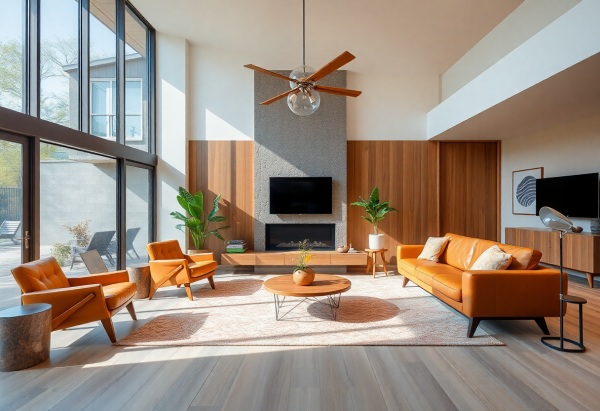 Mid-Century Modern Living Room