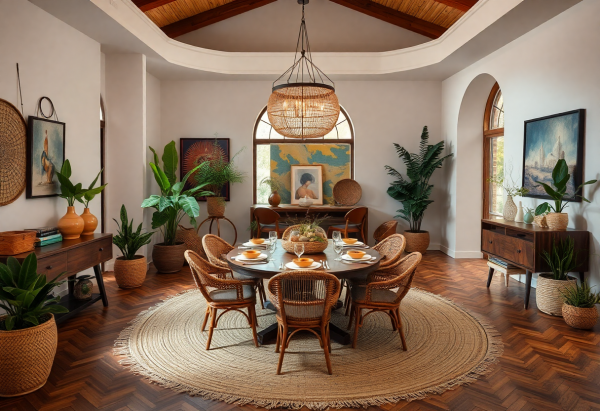 Bohemian Dining Room