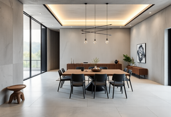 Minimalist Dining Room