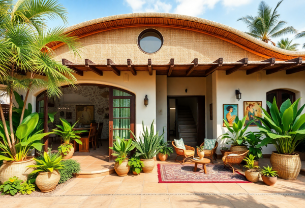 Bohemian House Exterior