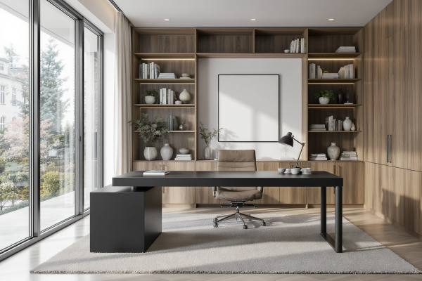 Custom Style Home Office