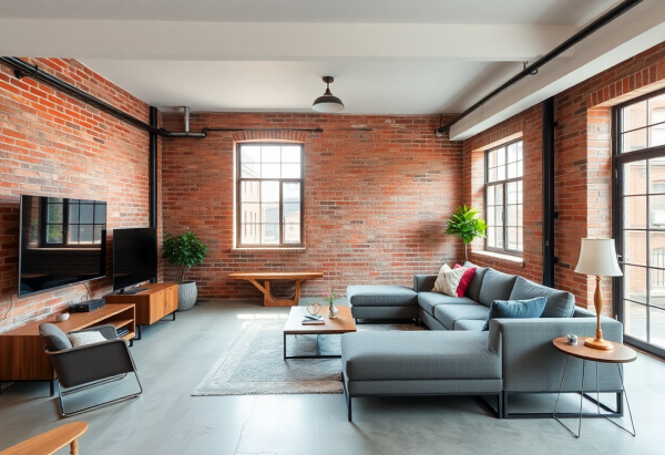 Industrial Living Room