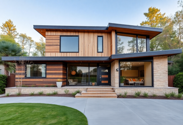 Mid-Century Modern House Exterior