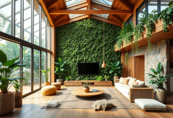 Biophilic Living Room