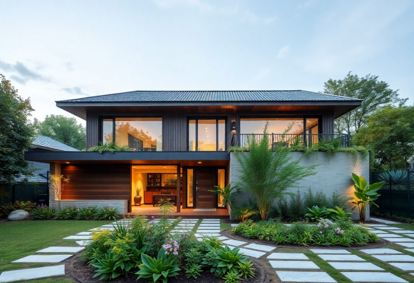 Biophilic House Exterior