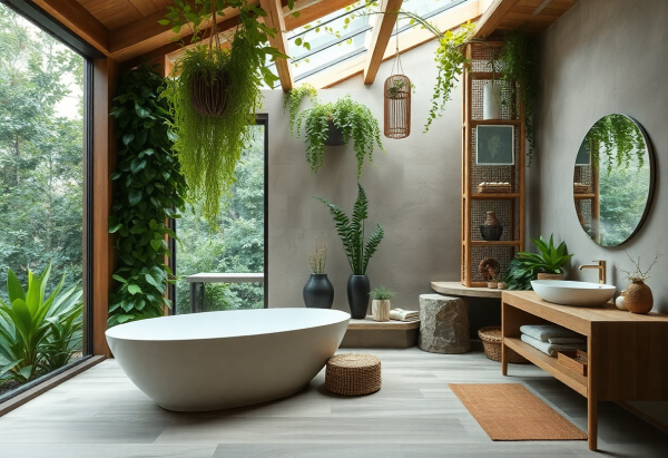 Biophilic Bathroom