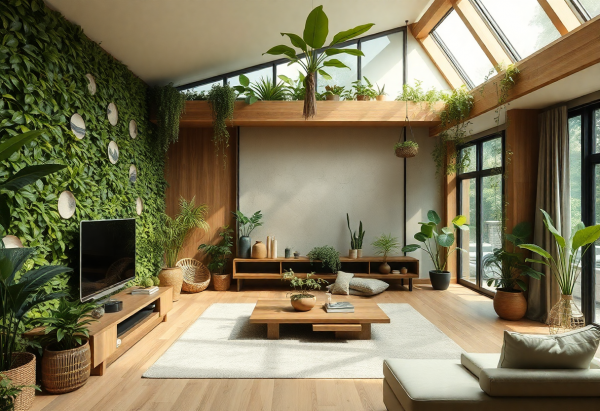 Biophilic Living Room