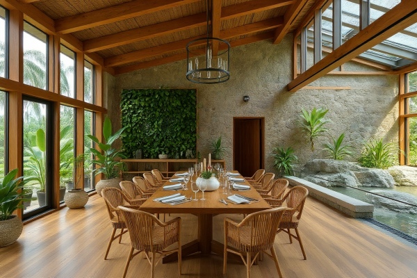 New Biophilic Dining Room
