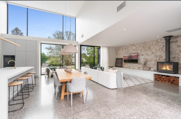Old Contemporary Living Room