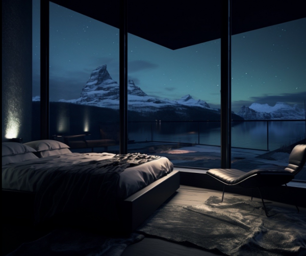 Old Contemporary Bedroom