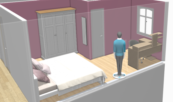 Old Scandinavian Bedroom