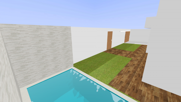 Old Mid-Century Modern House Exterior