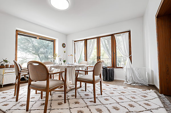 Old Minimalist Dining Room