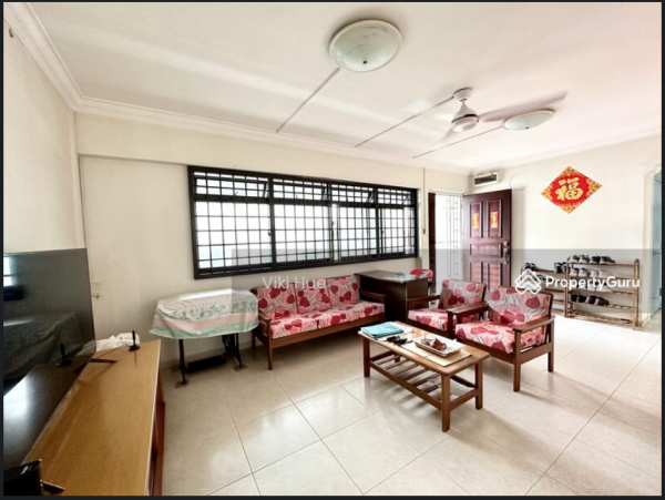 Old Scandinavian Living Room