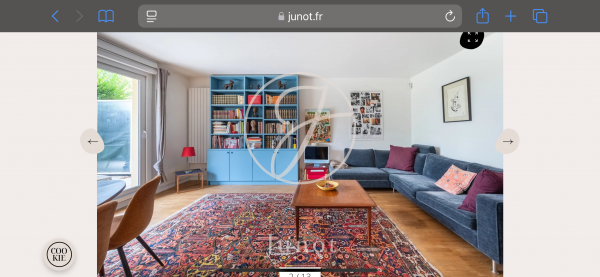 Old Scandinavian Living Room